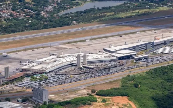 Aeroporto de Confins volta à normalidade depois de suspender operações