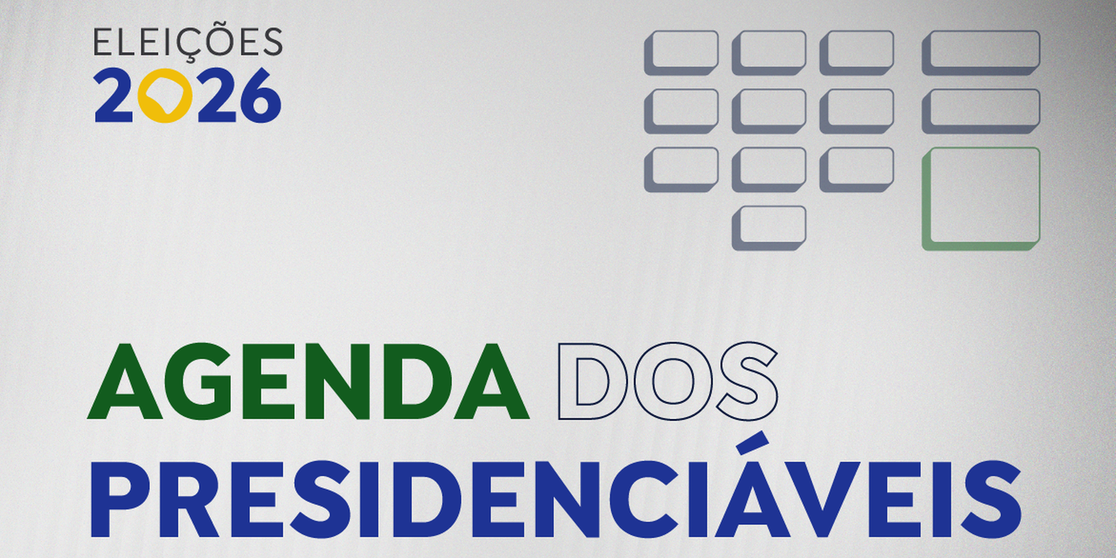 Confira a agenda dos presidenciáveis nesta quinta-feira (8)