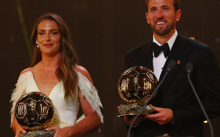 Harry Kane e Alexia Putellas vencem prêmio Bola de Ouro de 2026