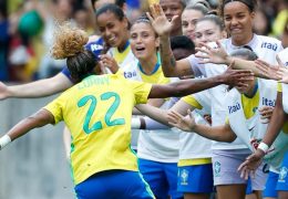 Seleção feminina faz 3 a 1 na Argentina em primeiro jogo no Beira-Rio